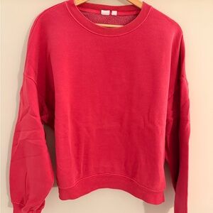 GAP Vibrant Fuchsia Women's Crew Neck Sweater
